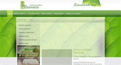 Desktop Screenshot of centromediconaturalia.com